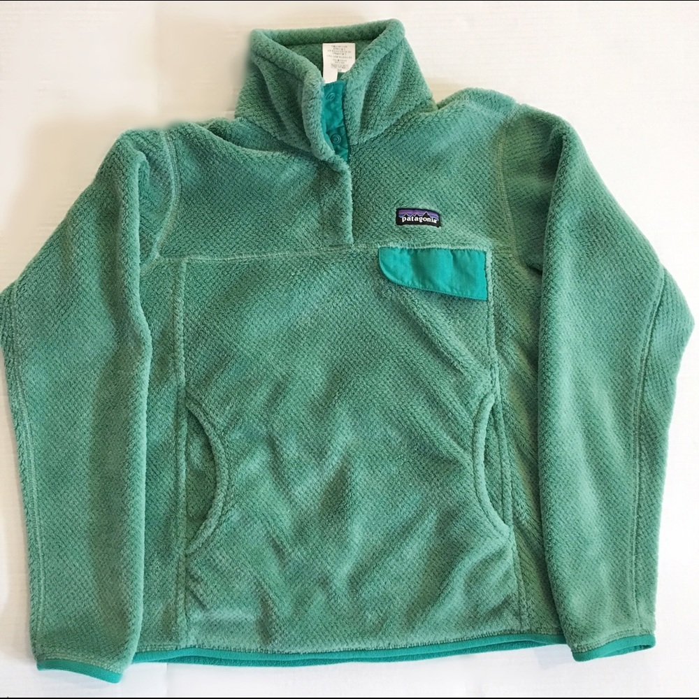 Patagonia Re-Tool Snap Pullover in Jade
